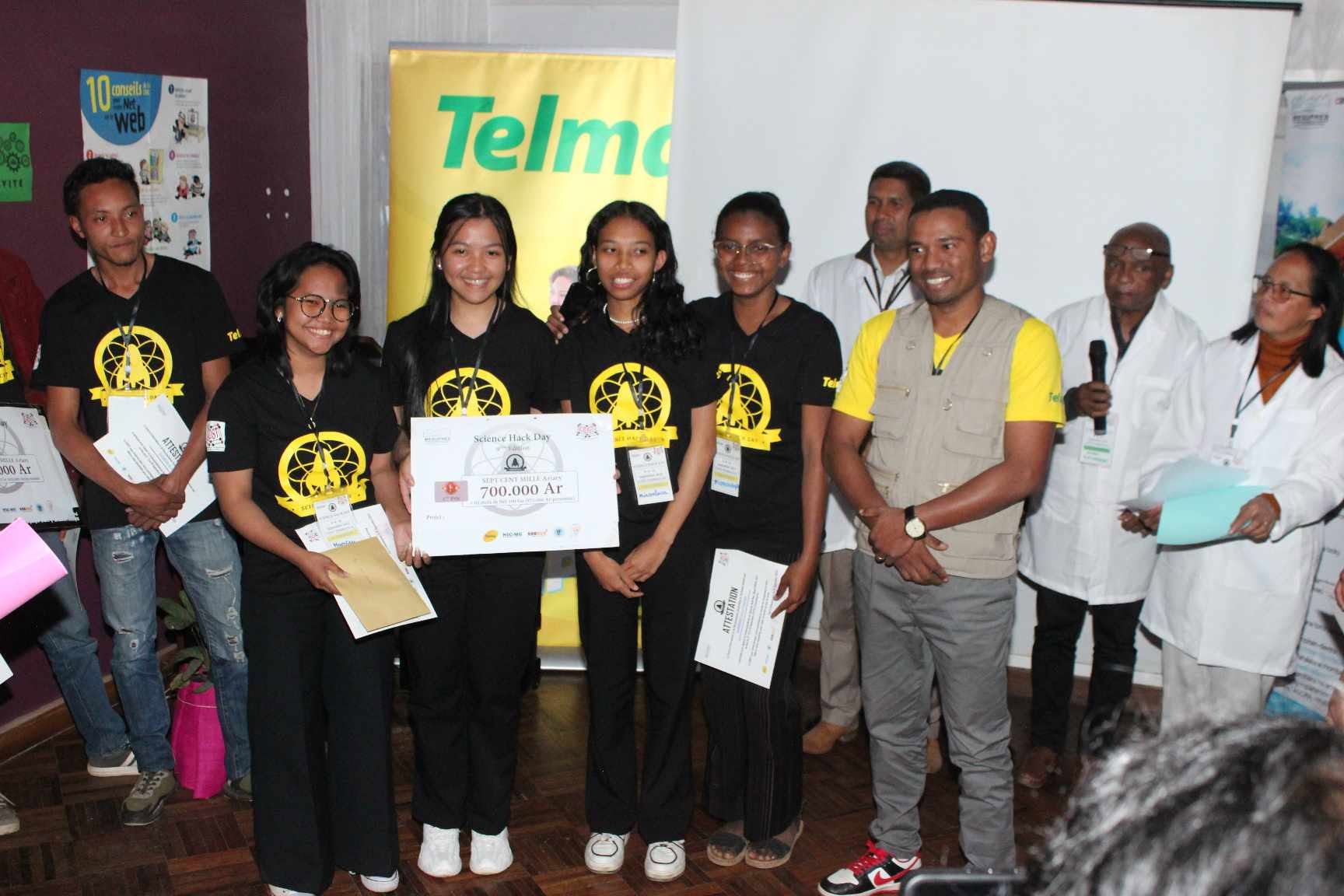 1er prix du concours "Science Hack Day" - CIDST